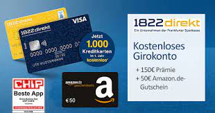 English information about 1822direkt bank germany. 1822direkt 150 Gutschrift Fur Das Kostenlose Konto 50 Gutschein