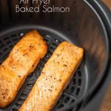 Spray with coconut oil to get it crispy. Healthy Air Fryer Baked Salmon With Less Oil Eat Better Recipes