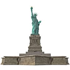 3d Statue Liberty Low Poly Model Statue Statue Of Liberty Liberty