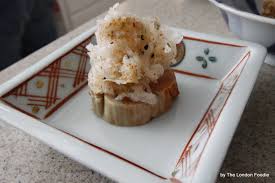 The London Foodie: Recipe: Ankimo - Sous-Vide Monkfish Liver with Grated  Radish & Ponzu Dressing