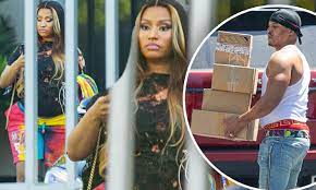 21) by posting the first picture of their baby boy on instagram. Pregnant Nicki Minaj Covers Baby Bump In Tie Dye Outfit Daily Mail Online