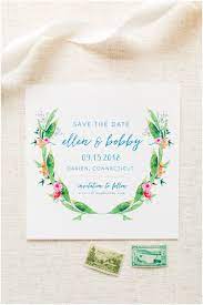 Watercolor Floral Save The Dates Watercolorinvitations Savethedates Colorfulinvitations Save The Date Cards Floral Save The Dates Custom Wedding Stationery