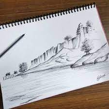 A View Of The Fort Of Jionpoor Upon The Banks Of The River Goomty Incredibleindia India Wanderlust Draw Drawing Instaar Wanderlust Drawings River