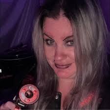 black white red halloween nails please.