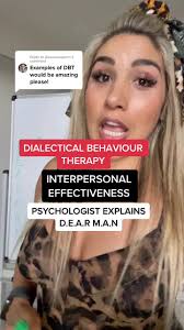 Reply to @jessariesquinn Dialectical Behavioural Therapy