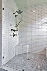 For example, a rustic look with a stone motif in the tile looks well with wood towel racks and a toilet paper dispenser. Bathroom Subway Tile Shower Ideas Trendecors
