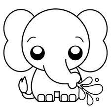 Como Dibujar Un Elefante Kawaii Comodibujar Club Desenhos Kawaii Desenhos Kawaii