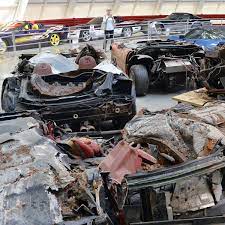 Chubb's flexibility allowed the museum to consider their options and rebuild the museum with the sinkhole as part of their exhibit. National Corvette Museum S Wrecked Cars Drive Up Visits After Sinkhole Filled Kentucky The Guardian