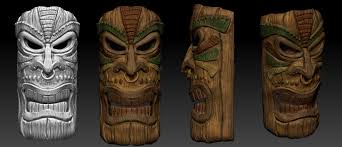 Image Result For 3d Printed Totem Pole Tiki Tiki Faces Prints