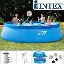 200 x 120 cm poolset gartenpool pool komplettset; Intex Swimming Pool Easy 457x107cm Komplettset Swimmingpool Becken