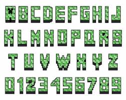 Web site bitfontmaker lets you design, create, and download your own fonts. Pixel Font Svg Etsy