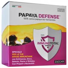 Il ruolo di legumi e cereali. Papaya Defense Zuccari Per Le Difese Immunitarie 30 Stick