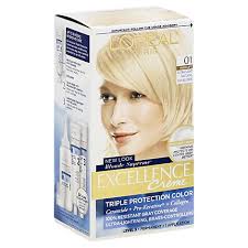 Ash blonde hair hues light ash blonde, medium ash blonde, natural ash blonde and dirty ash blonde are the most popular tones to highlight the ash blonde hue. Loreal Excellence Creme Extra Light Ash Blonde 01 Each Randalls
