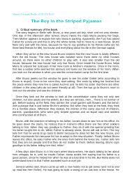 Resumen The Boy In The Striped Pyjamas Docsity