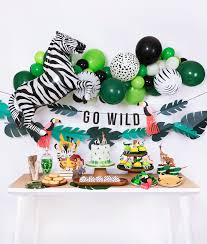 Get Wild Boxes Animal Themed Birthday Party Wild Birthday Party Animal Birthday Party