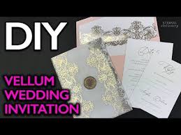 111 How To Gold Foil On Vellum Wedding Invitation Diy Gold Foil On Vellum Youtube In 2020 Wedding Invitations Diy Gold Foil Diy Wedding Invitations