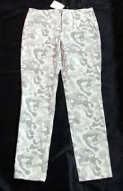 victorias secret the washed chino pant camo green size 2