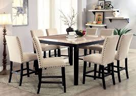 Adjustable bar tables typically adjust for use with bar or counter height tables and are even more versatile when. Black Pub Height Dining Sets Off 70