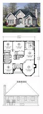 Victorian House Plan 49564 Total Living Area 1602 Sq Ft 3 Bedrooms And 1 Bathroom Victorianhome Victorian House Plans House Styles House Floor Plans