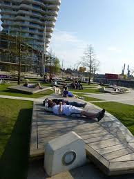 Hafen City In Hamburg Marco Polo Terrassen Public Realm Urban Spaces Cityscape