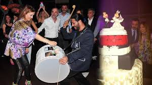 Okan Kurt Tan Demet Akalin A Surpriz Dogum Gunu