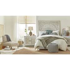 Chennai Bedroom Collection In White Wash Home Decor The Home Depot In 2020 Bedroom Collection Home Queen Platform Bed