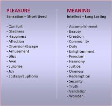 It contrasts with pain or suffering, which are forms of feeling bad. Interactivity The Koolaid Antidote