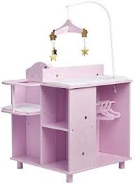 Olivia S Little World Purple Baby Doll Changing Table Nursery Playset Station With Highchair Star Mobile Uk Td 0203ap Amazon Ae Toys