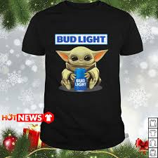 Baby Yoda Hugging Bud Light Shirt Light Shirt Bud Light Yoda