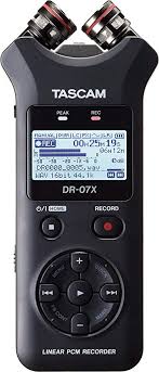 Tascam Dr 07x Stereo Handheld Digital Audio Recorder And Usb Audio Interface