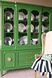 Dimples And Tangles Green China Cabinet Green China Cabinet China Cabinet Furniture