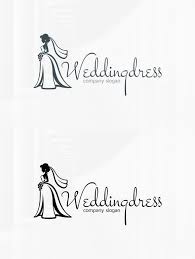 Wedding Dress Logo Template Dress Logo Logo Templates Wedding Logos