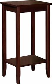 This table is 19.5 tall and makes a great, slim coffee table for tiny and compact spaces. Bois Art Rosewood Tall End Table Simple Design Multi Purpose Small Space Table Medium Coffee Brown Solid Wood End Table Price In India Buy Bois Art Rosewood Tall End Table Simple Design