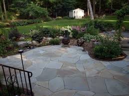 Flagstone is a sedimentary stone that's sliced into different pieces and layers. Top 60 Best Flagstone Patio Ideas Hardscape Designs