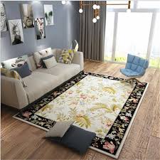 These fifty modern living rooms show stretch in a variety of substrates and styles. Modern Pastoral Style Floral Soft Large Carpets For Living Room Bedroo Eills Collection