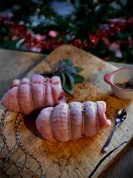 Use toothpicks or wooden skewers to hold in place. Organic Turkey Legs Boned Rolled Coombe Farm Organic