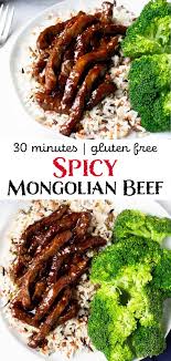 Spicy Mongolian Beef 30 Minute Meal Recipes With Hoisin Sauce Recipes With Soy Sauce Spicy Recipes