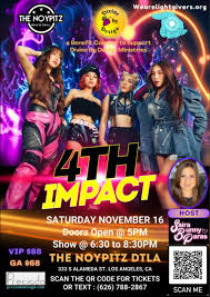 Let's go friends 🩷🩵 galing ng #4thImpact pls do check them out sa you  tube they have a wonderful blend of voices , 4 sister super galing .  Message me Saira Bunny Paras for tickets 🧚