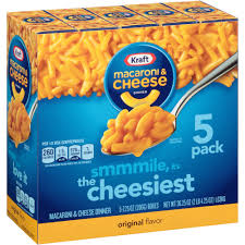 Kraft Mac Cheese 5 Packs Only 3 50 At Walmart 0 70 Per Box Macaroni Cheese Grocery Foods Mac And Cheese