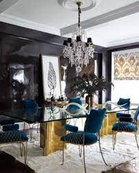 Hollywood Regency Interior Design Modern Dining Room Dining Room Light Fixtures