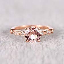 Rose gold engagement rings are also especially beautiful because of their stunning blush pink color, which alludes to the love and devotion engagement rings represent. Zircon Engagement Rings For Women Rose Gold Color Wedding Rings Female Crystals Jewelry Top Quality Wish