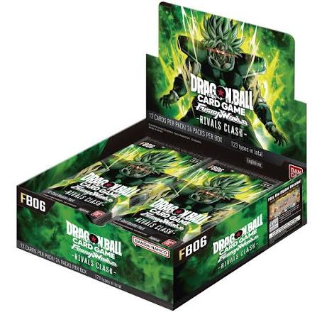 Dragon Ball Super Fusion World FB06 Rivals Clash Booster Box Sealed Case English