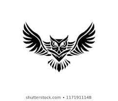 Gambar tato burung hantu pojok hantu. Pin En Gambar Tato