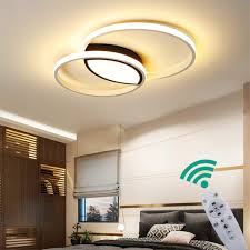 Design decken leuchte schlafzimmer strahler textil lampe rund grau. Kronleuchter Led Deckenleuchte Dimmbar Wohnzimmer Schlafzimmer Lampen Deckenlampe Fernbedienung 50w Modern Rund Deko Design Acryl Schirm Metall Kronleuchter Fur Esszimmer Bad Kuche Decken Leuchten O50 H5cm Beleuchtung