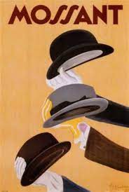 1930s Men S Hat Styles Vintage French Posters Vintage Advertising Posters Vintage Poster Art
