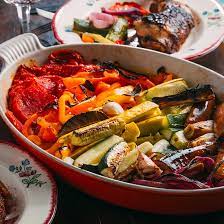 Escalivada Smoky Slow Roasted Vegetables Recipe Summer Side Dishes Recipes Vegetable Recipes Vegan Side Dishes