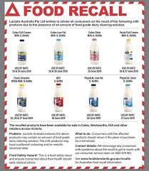 If Youre In Victoria And Have Purchased 1l Milk Recently Please Let If Its On This List Of Recalls They Could Conta Food Recalls Food Grade Cleaning Solutions