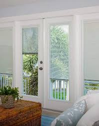 To place blinds without affecting the functionality of the door handles, use shallow blinds that can fit between the door and the handle, allowing one to easily open and close the french doors without fumbling with the blinds. Window Treatments For French Doors 2020 Ideas Tips