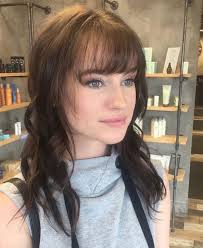 Bangs style:flat bangs with temples.this is a kind of mini air bangs.it may looks thin when you receive it,and you need to tidy up when you wear it. 93 Of The Best Hairstyles For Fine Thin Hair Part 2