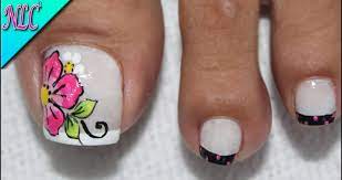 Las uñas y sus hermosos diseños ayudan mucho al respecto. Disenos De Unas Para Pies Con Flores Faciles Decoracion De Unas